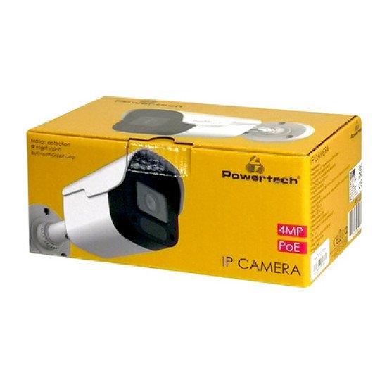 Powertech Ip Κάμερα Pt-1235 Με Μικρόφωνο, 3.6Mm, 4Mp, Poe, Ir 25M Powertech Ip Κάμερα Pt-1235 Με Μικρόφωνο, 3.6Mm, 4Mp, Poe, Ir 25M