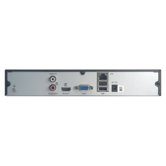 Powertech Nvr Καταγραφικό Με 4 Κάμερες Pt-1233, 4K, 4Mp, 9 Κανάλια Powertech Nvr Καταγραφικό Με 4 Κάμερες Pt-1233, 4K, 4Mp, 9 Κανάλια