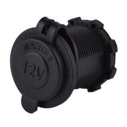 Powertech Πρίζα Αναπτήρα Για Σκάφη & Οχήματα Ptl-011, Κόκκινο Led, 12V