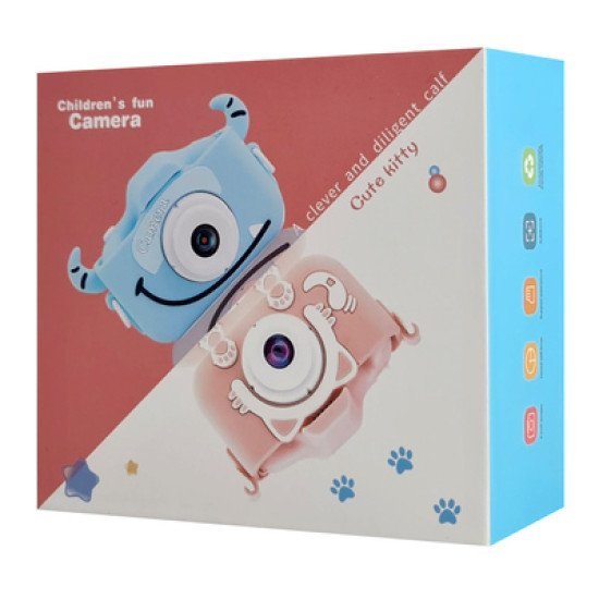Wowkids Παιδική Φωτογραφική Μηχανή C05 Με 2" Οθόνη, 8Mp, Ροζ Wowkids Παιδική Φωτογραφική Μηχανή C05 Με 2" Οθόνη, 8Mp, Ροζ