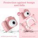 Wowkids Παιδική Φωτογραφική Μηχανή C05 Με 2" Οθόνη, 8Mp, Ροζ Wowkids Παιδική Φωτογραφική Μηχανή C05 Με 2" Οθόνη, 8Mp, Ροζ