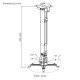 Powertech Βάση Projector Οροφής Pt-1255, Έως 20Kg Powertech Βάση Projector Οροφής Pt-1255, Έως 20Kg