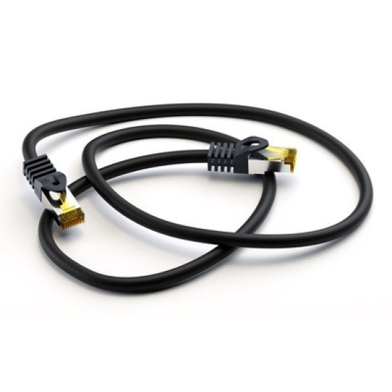 Goobay Καλώδιο Δικτύου 91608, Cat 7 S/Ftp, 500 Mhz, Cu, 2M, Μαύρο Goobay Καλώδιο Δικτύου 91608, Cat 7 S/Ftp, 500 Mhz, Cu, 2M, Μαύρο
