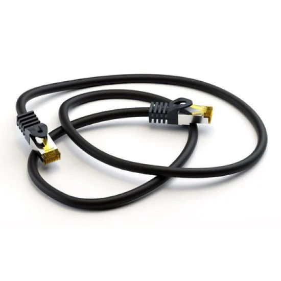 Goobay Καλώδιο Δικτύου 91608, Cat 7 S/Ftp, 500 Mhz, Cu, 2M, Μαύρο Goobay Καλώδιο Δικτύου 91608, Cat 7 S/Ftp, 500 Mhz, Cu, 2M, Μαύρο