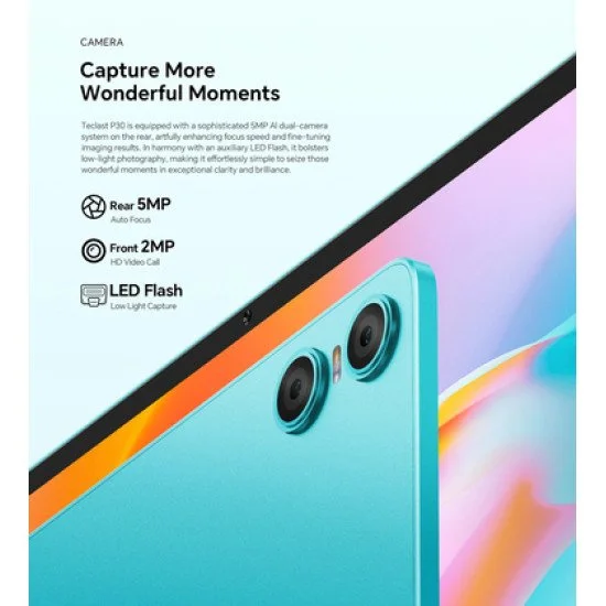 Teclast Tablet P30, 10.1", 4/64Gb, Android 14, 6000Mah, Μπλε Teclast Tablet P30, 10.1", 4/64Gb, Android 14, 6000Mah, Μπλε