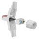 Goobay Βύσμα Rj45 65942, Cat 6 Utp, Tool-Free, Λευκό Goobay Βύσμα Rj45 65942, Cat 6 Utp, Tool-Free, Λευκό
