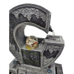 Home Use Διακοσμητικό Συντριβάνι Huh-0174, Φωτιζόμενο, 30X23X40Cm