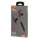 Yison Earphones E14 Με Μαγνήτη, Bluetooth, 10Mm, 65Mah, Κόκκινα