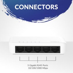 Strong Switch Sw5000P, 5X Gigabit Θύρες, 1000Mbps
