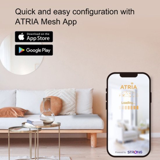 Strong Wifi Mesh Atria 2100, 2100Mbps Dual Band