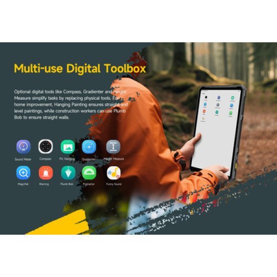 Ulefone Tablet Armor Pad 3 Pro, 10.36", 8/256Gb, 33280Mah, 4G, Μαύρο Ulefone Tablet Armor Pad 3 Pro, 10.36", 8/256Gb, 33280Mah, 4G, Μαύρο