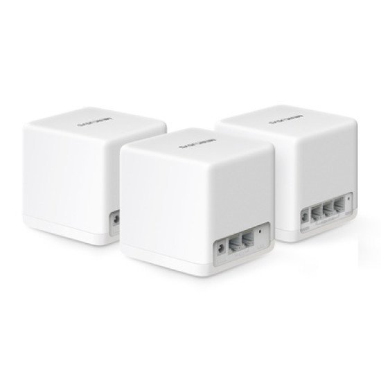 Mercusys Mesh Wifi 6 System Halo H60X, 1500Mbps Dual Band, 3Τμχ, V.1.0 Mercusys Mesh Wifi 6 System Halo H60X, 1500Mbps Dual Band, 3Τμχ, V.1.0