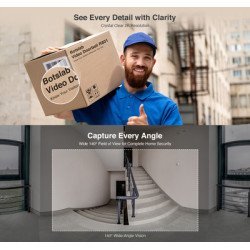 Botslab Smart Κουδούνι Με Κάμερα R801, 3Mp/2K, Wifi, 5000Mah