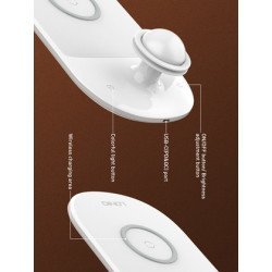 Ldnio Ασύρματος Φορτιστής Y3 Με Φωτιστικό, 15W, Λευκός