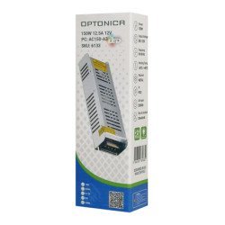 Optonica Τροφοδοτικό Led Καλωδιοταινίας 6133, 150W, 12V/12.5A Optonica Τροφοδοτικό Led Καλωδιοταινίας 6133, 150W, 12V/12.5A