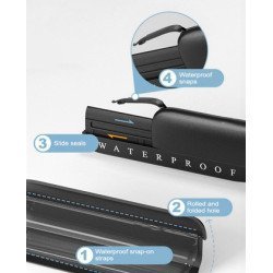 Powertech Αδιάβροχη Θήκη Smartphone Mob-1978, Ipx8, Μαύρη