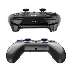 Roar Ασύρματο Gamepad Rr-0023, Switch/Ps4/Pc/Ios/Android, Bluetooth, Μαύρο