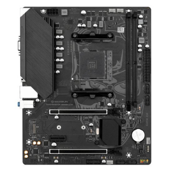 Maxsun Μητρική Terminator B550M 2.5G, 2X Ddr4, Am4, Usb 3.2, 2.5G Lan, M-Atx Maxsun Μητρική Terminator B550M 2.5G, 2X Ddr4, Am4, Usb 3.2, 2.5G Lan, M-Atx