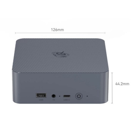 Beelink Mini Pc Eqi12, Intel I5-12450H, 24Gb, 500Gb M.2, Windows 11 Pro