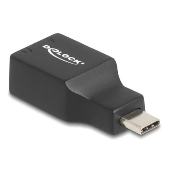 Delock Εξωτερική Κάρτα Ήχου 67128, 2X 3.5Mm, Usb-C Σύνδεση, Μαύρη Delock Εξωτερική Κάρτα Ήχου 67128, 2X 3.5Mm, Usb-C Σύνδεση, Μαύρη