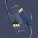 Cabletime Καλώδιο Displayport Ct-01G, 4K/60Hz, 18 Gbps, 0.5M, Μπλε Cabletime Καλώδιο Displayport Ct-01G, 4K/60Hz, 18 Gbps, 0.5M, Μπλε