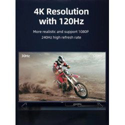 Cabletime Hdmi Switch Ct-Hs8K2-Ag, 2 Σε 1, 8K/60Hz, 4K/120Hz, Γκρι Cabletime Hdmi Switch Ct-Hs8K2-Ag, 2 Σε 1, 8K/60Hz, 4K/120Hz, Γκρι