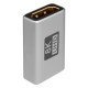Goobay Αντάπτορας Hdmi 72008, Ethernet, 8K/60Hz, 4K/120Hz, 48 Gbps, Γκρι Goobay Αντάπτορας Hdmi 72008, Ethernet, 8K/60Hz, 4K/120Hz, 48 Gbps, Γκρι