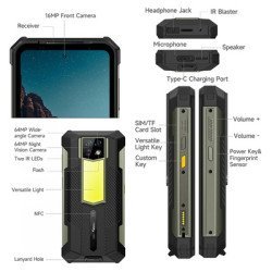 Ulefone Smartphone Armor 24, 6.78", 12/256Gb, 22000Mah, Ip68/Ip69K, Μαύρο Ulefone Smartphone Armor 24, 6.78", 12/256Gb, 22000Mah, Ip68/Ip69K, Μαύρο