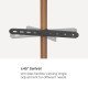 Brateck Βάση Δαπέδου Fs35-44F-02 Για Τηλεόραση 45-65" Έως 40Kg, Με Ράφι Brateck Βάση Δαπέδου Fs35-44F-02 Για Τηλεόραση 45-65" Έως 40Kg, Με Ράφι