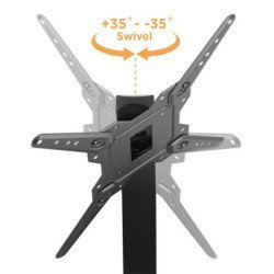 Powertech Επιτραπέζια Βάση Pt-1281 Για Τηλεόραση 23-55", 40Kg