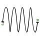 Goobay Καλώδιο Δικτύου 74352, Cat 8.1 U/Ftp, Slim, Copper, 40Gbps, 0.50M, Μαύρο Goobay Καλώδιο Δικτύου 74352, Cat 8.1 U/Ftp, Slim, Copper, 40Gbps, 0.50M, Μαύρο