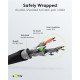 Goobay Καλώδιο Δικτύου 91572, Cat 7 S/Ftp, Copper, 10Gbps, 0.25M, Μαύρο Goobay Καλώδιο Δικτύου 91572, Cat 7 S/Ftp, Copper, 10Gbps, 0.25M, Μαύρο