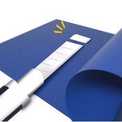 Deli Ανταλλακτικές Λεπίδες Dl-Dp092 Για Κοπίδι, 9Mm, 10Τμχ