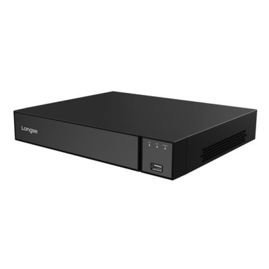 Longse Nvr Καταγραφικό Nvr3116C1P8, 4K, H.265/H.264, 8 Poe Κανάλια