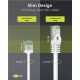 Goobay Καλώδιο Δικτύου 74362, Cat 8.1 U/Ftp, Slim, Copper, 2000Mhz, 3M, Λευκό Goobay Καλώδιο Δικτύου 74362, Cat 8.1 U/Ftp, Slim, Copper, 2000Mhz, 3M, Λευκό