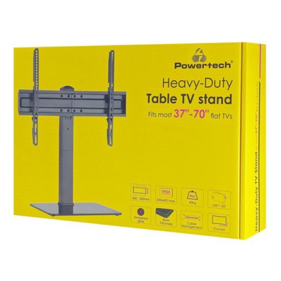 Powertech Επιτραπέζια Βάση Pt-1328 Για Τηλεόραση 37-70", 40Kg Powertech Επιτραπέζια Βάση Pt-1328 Για Τηλεόραση 37-70", 40Kg