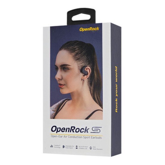 Openrocks Earphones Με Θήκη Φόρτισης Openrock S, Open Wearable Stereo, Anc, Μαύρο, By Oneodio Openrocks Earphones Με Θήκη Φόρτισης Openrock S, Open Wearable Stereo, Anc, Μαύρο, By Oneodio