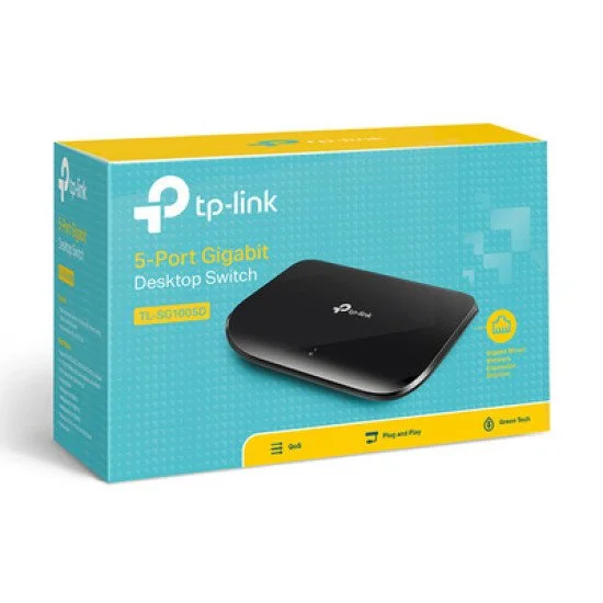 Tp-Link Gigabit Desktop Switch Tl-Sg1005D 5 Θυρών, Ver. 2.0