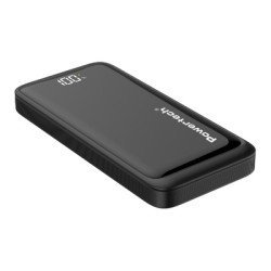 Powertech Power Bank Pt-1326 Με Οθόνη, 10000Mah, 22.5W, Μαύρο