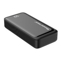 Powertech Power Bank Pt-1327 Με Οθόνη, 20000Mah, 22.5W, Μαύρο