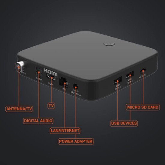 Strong Tv Box Srt420 Με Ψηφιακό Δέκτη Dvb-T2, Google/Netflix Πιστοποίηση, 4K, Wifi, Android 11