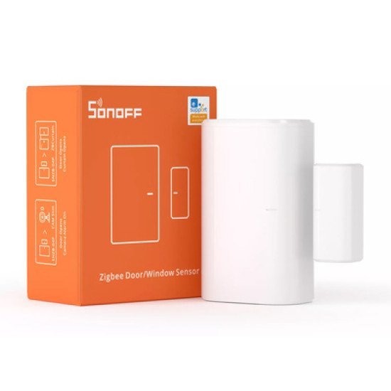 Sonoff Smart Μαγνητική Παγίδα Snzb-04P, Zigbee, Μπαταρίας, Λευκή