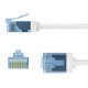 Goobay Καλώδιο Δικτύου 74284, Cat 6A U/Utp, Slim, Copper, 500Mhz, 0.25M, Λευκό Goobay Καλώδιο Δικτύου 74284, Cat 6A U/Utp, Slim, Copper, 500Mhz, 0.25M, Λευκό