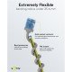Goobay Καλώδιο Δικτύου 74220, Cat 6A U/Utp, Slim, Copper, 500Mhz, 0.25M, Γκρι Goobay Καλώδιο Δικτύου 74220, Cat 6A U/Utp, Slim, Copper, 500Mhz, 0.25M, Γκρι