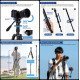 Fotopro Τρίποδο Φωτογράφισης X-Go Gecko E2, Πτυσσόμενο Έως 146.1Cm, Έως 8Kg, Μαύρο Fotopro Τρίποδο Φωτογράφισης X-Go Gecko E2, Πτυσσόμενο Έως 146.1Cm, Έως 8Kg, Μαύρο