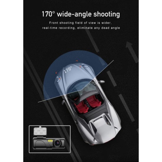 Powertech Smart Κάμερα Αυτοκινήτου Pt-1332, 1080P, Wifi Powertech Smart Κάμερα Αυτοκινήτου Pt-1332, 1080P, Wifi