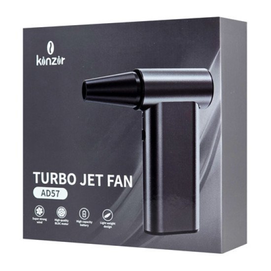 Kinzir Ηλεκτρικό Air Duster Ad57, 180W, 8000Mah, Γκρι Kinzir Ηλεκτρικό Air Duster Ad57, 180W, 8000Mah, Γκρι