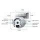 Sectec Smart Ηλιακή Κάμερα St-515C-3M-4G-Eu-5W, 3Mp, 4G, Sd, Ptz, Ip65