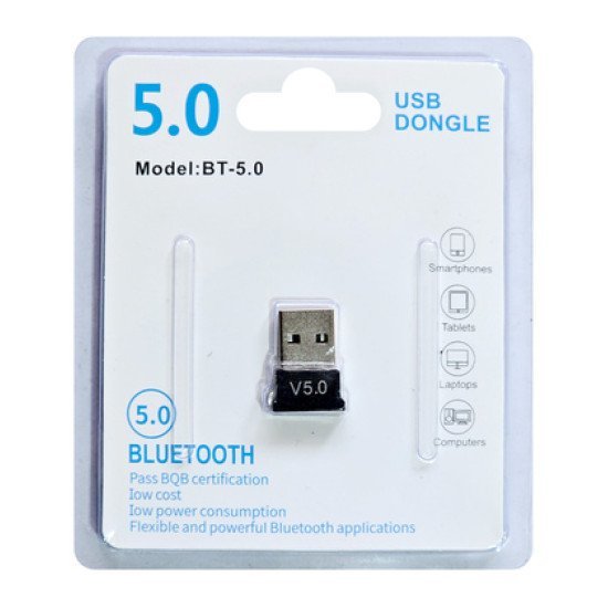 Usb Αντάπτορας Bluetooth 5.0 Ak325A, Μαύρος