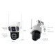 Vstarcam Smart Κάμερα Cs667Dr, Dual Lens, 3Mp, Wifi, Sd, Ptz, Ip66